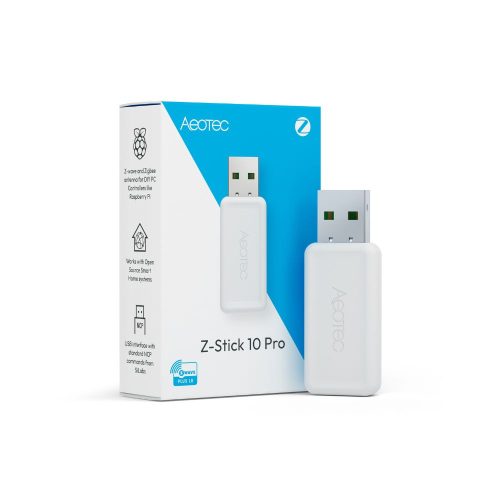 Aeotec Z-Stick 10 Pro – Z-Wave és Zigbee USB adapter (ZWA060-C)