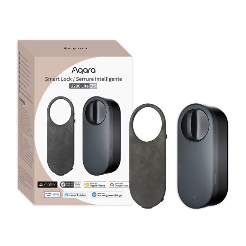 Aqara U200 LITE Smart Lock utólag felszerelhető zár, Matter kompatibilis, fehér