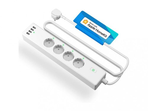 Meross Okos WiFi elosztó (4xAC, 4x USB)