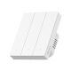 Sonoff SwitchMan M5 Zigbee 3 áramkörös, sorolható okos villanykapcsoló, fehér (ZBM5-3C-80W)